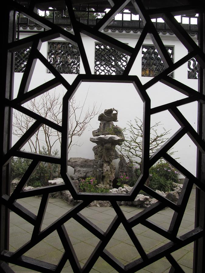 Chinese Window #1 Photograph by Alfred Ng