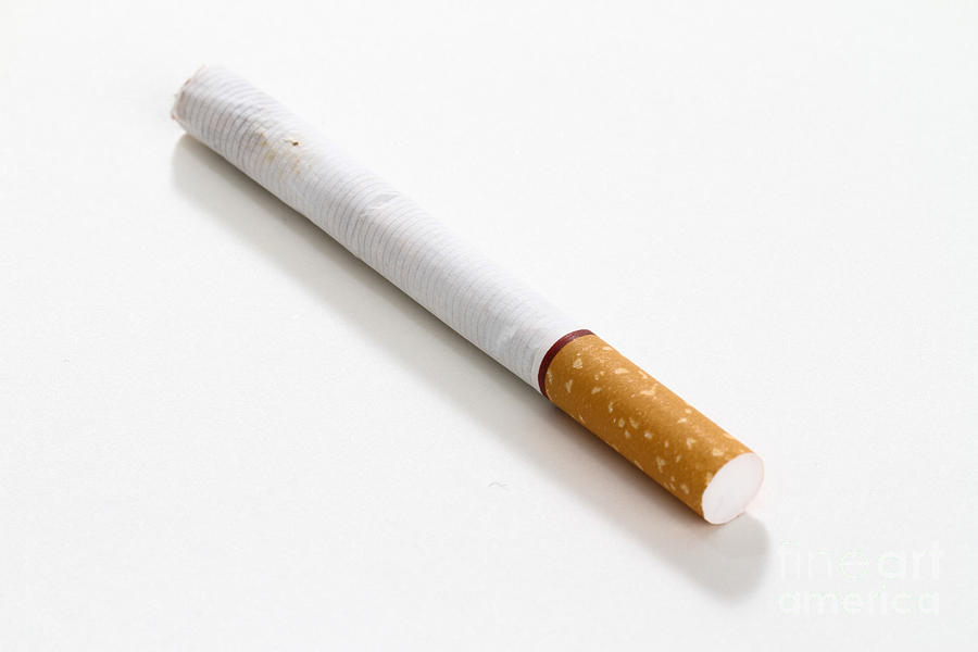 Cigarette #1 Photograph by Photo Researchers