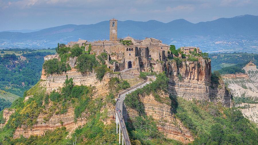 Civita Italy Hill Town by Trent Saviers