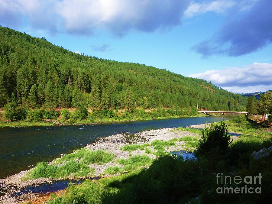 Clearwater River - Orofino Idaho Photograph