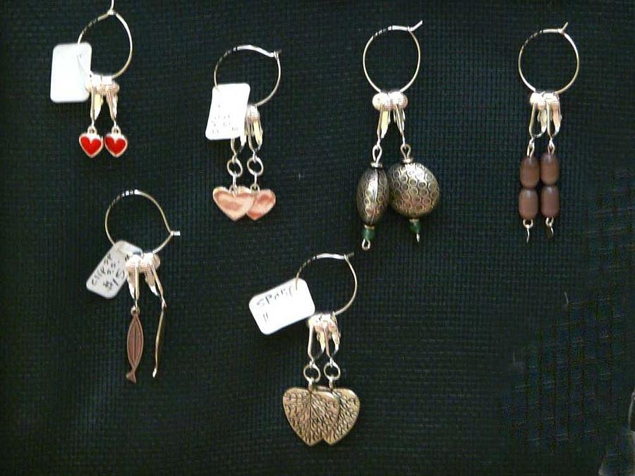 Clip-on earrings #1 Jewelry by Joan Jones