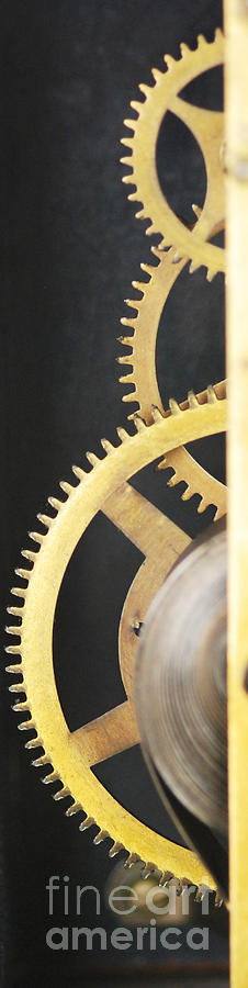 Clock Gears #1 Photograph by Photo Researchers, Inc.