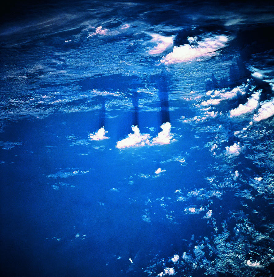 Cloud Formation Over The Earth #1 Photograph by Stockbyte