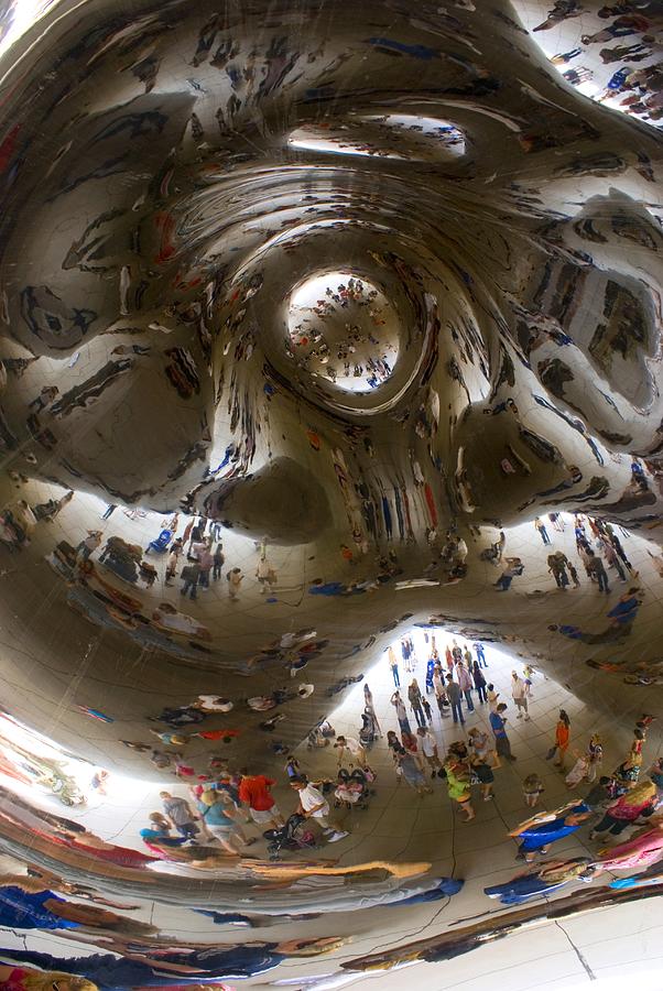 Cloud Gate Sculpture In Chicago Photograph by Mark Williamson - Fine ...