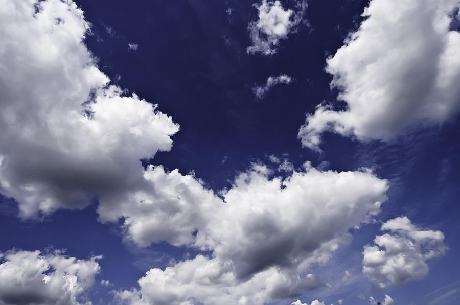 Clouds  #1 Photograph by Paul Plaine