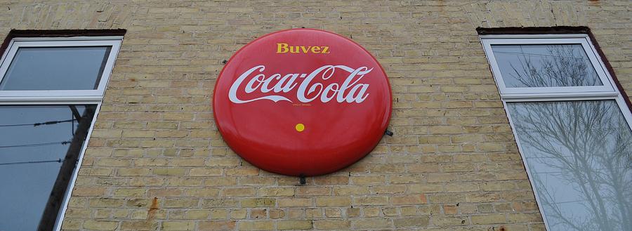 Vintage Sign Photograph - Coca Cola #1 by Daryl Macintyre
