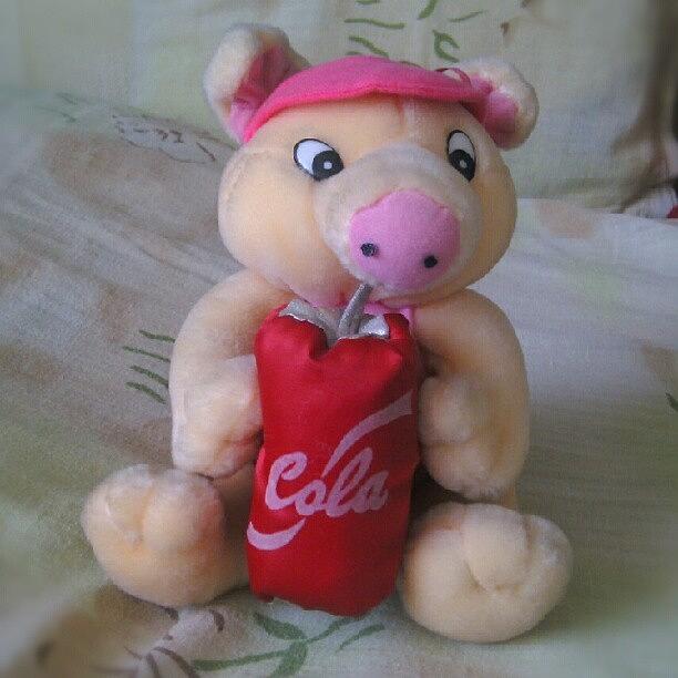 Pig Photograph - #cocacola #1 by Tibor Kiraly