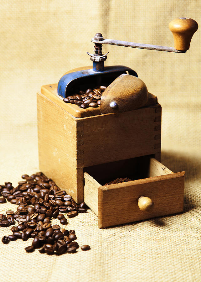 Coffee Photograph - Coffee Mill #1 by Falko Follert