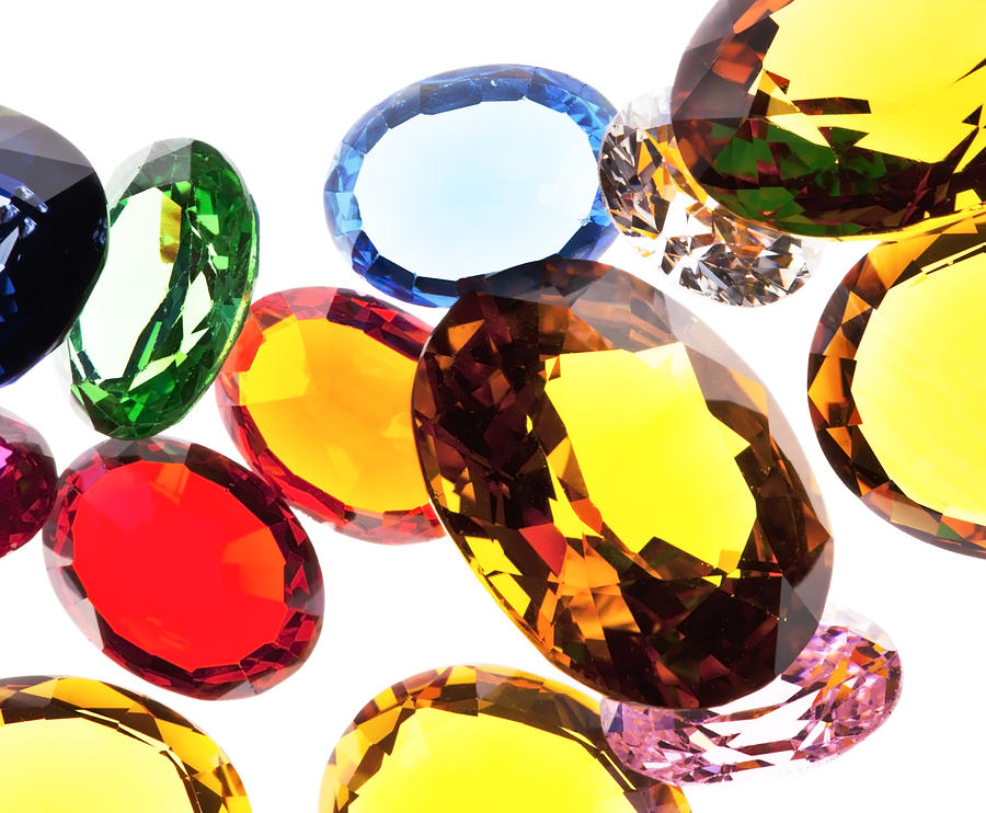Jewelry Photograph - Colorful Gems #1 by Setsiri Silapasuwanchai