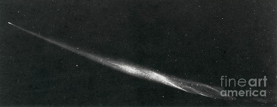 Comet Ikeya Seki, 1965 #1 Photograph by Science Source