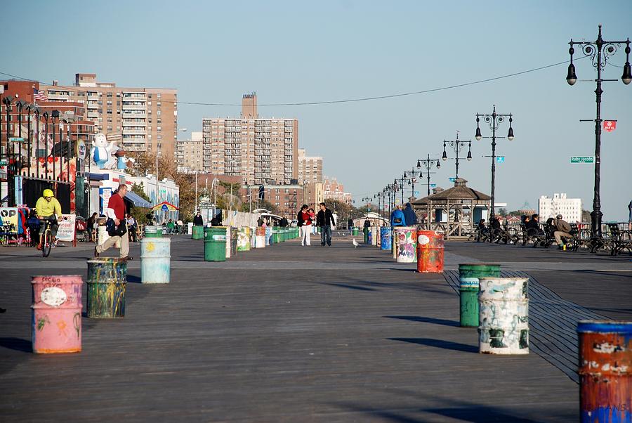 Coney Island Boardwalk #2 Photograph by Rob Hans