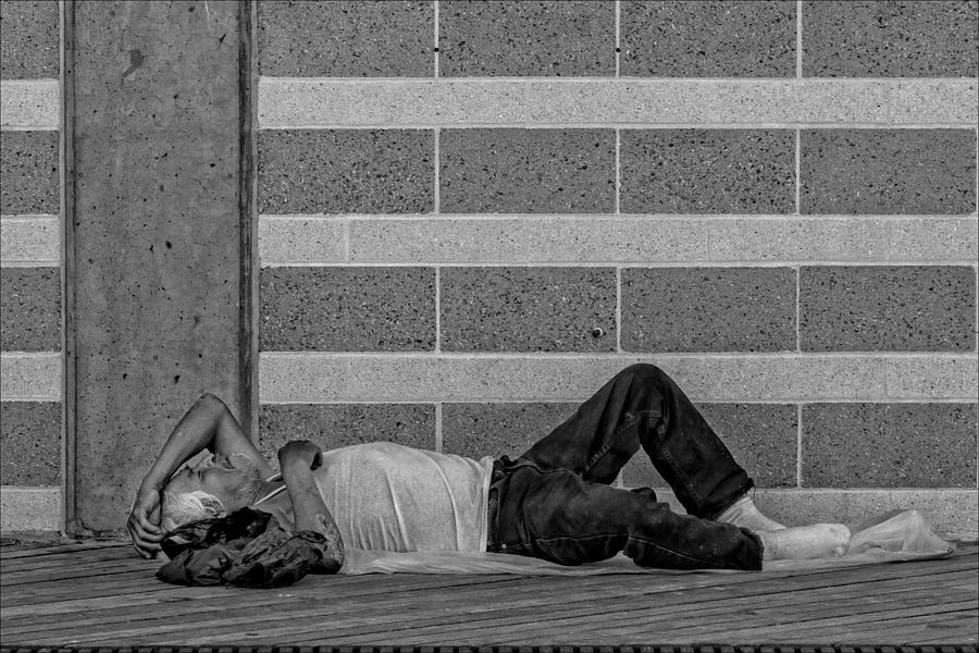 Coney Island Homeless #1 Photograph by Robert Ullmann