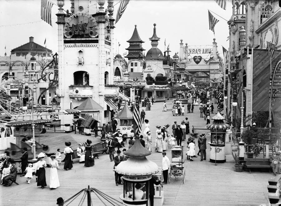Coney Island: Luna Park #1 Photograph by Granger