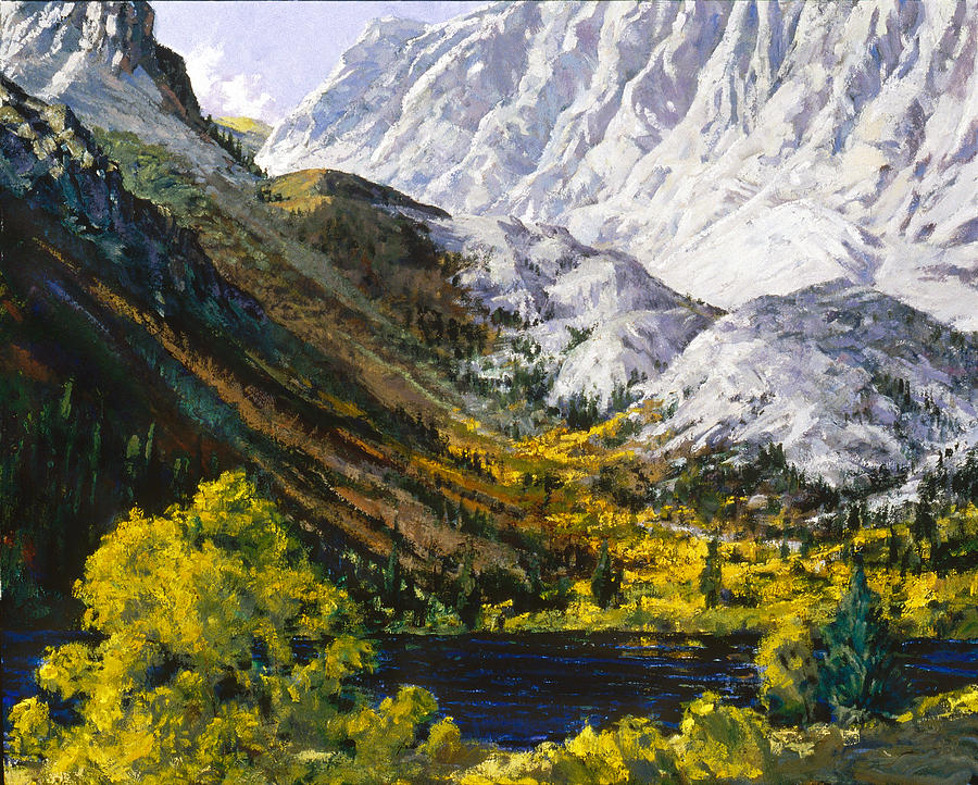 Convict Lake #1 Painting by Mark Lunde
