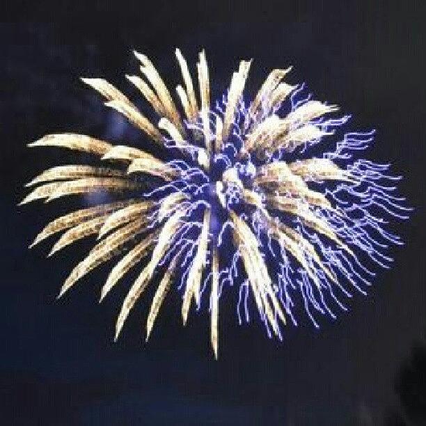 Beautiful Photograph - Cool Looking Fireworks! #fireworks #1 by Becca Watters