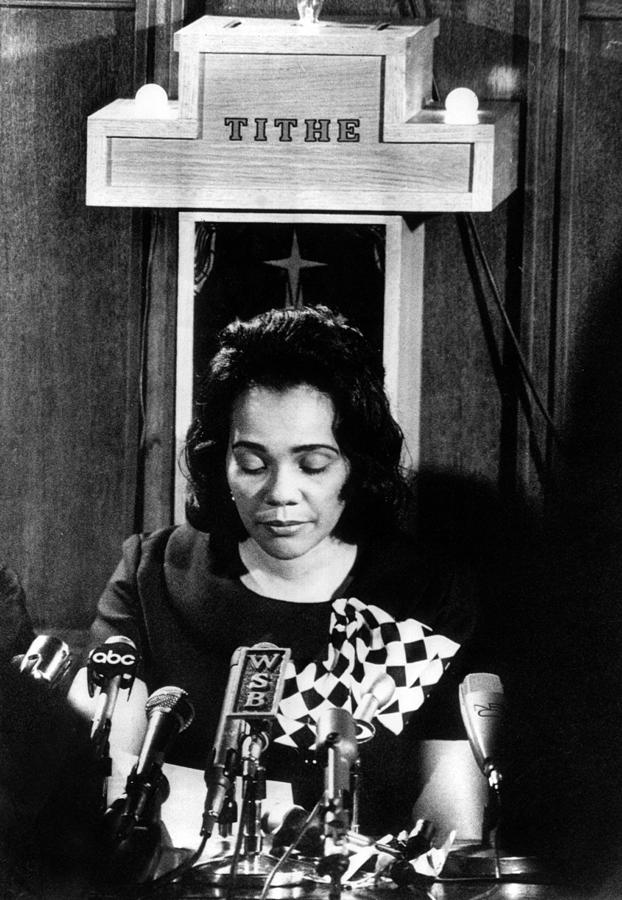 Coretta Scott King Reads Prepared #1 by Everett