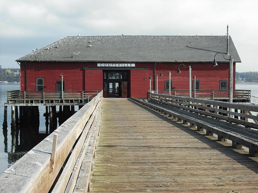 Coupeville Pier Photograph by Kelly Manning