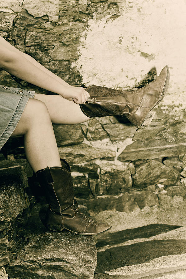 Cool Photograph - Cowboy Boots #1 by Joana Kruse