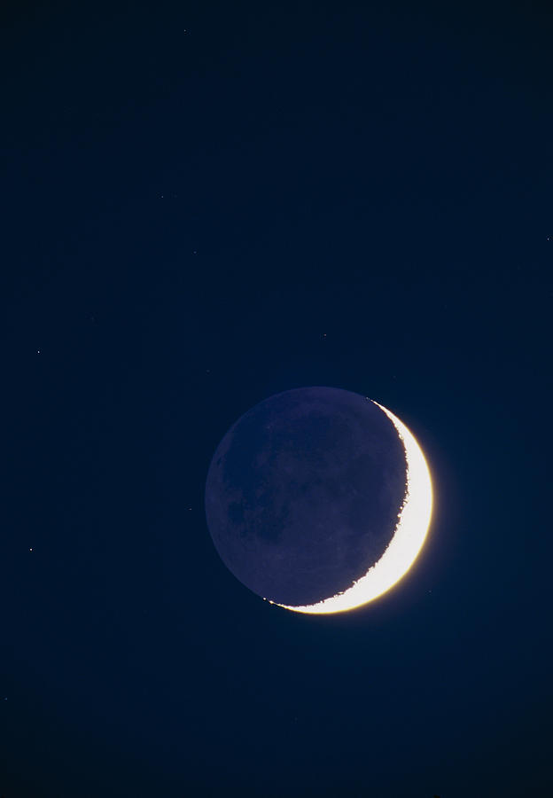 Crescent Moon #1 Photograph by David Nunuk