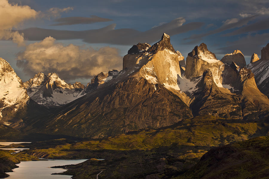 Cuernos Del Paine And Lago Pehoe Photograph by Colin Monteath