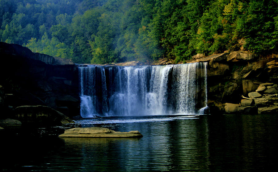 Cumberland Falls in Summer #1 Photograph by Matthew Winn