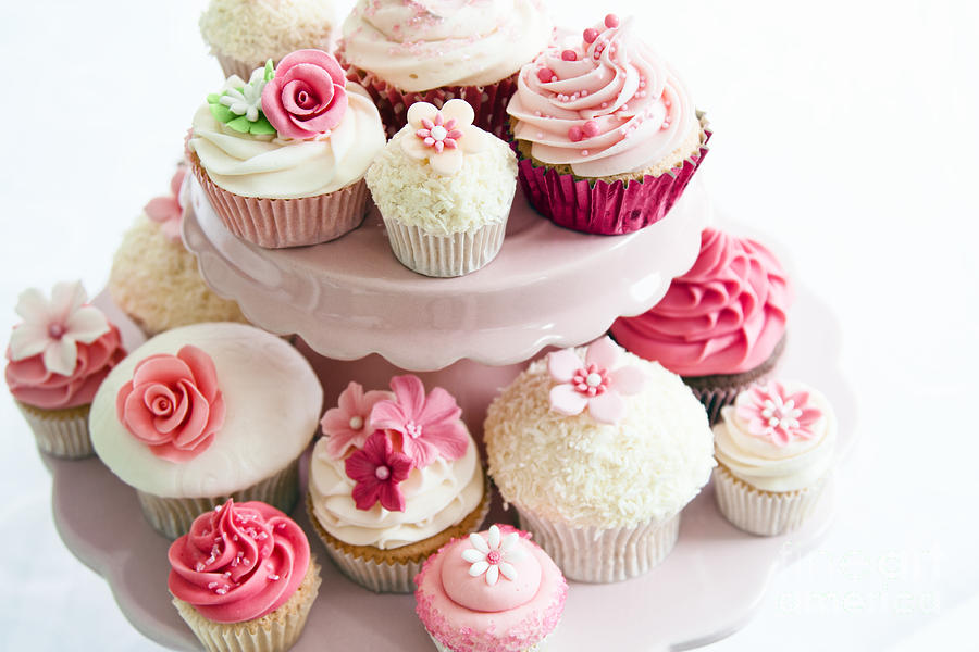 Cake Photograph - Cupcake selection #1 by Ruth Black