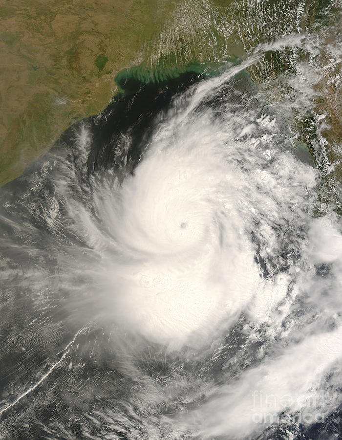 Cyclone Nargis #1 Photograph by Nasa