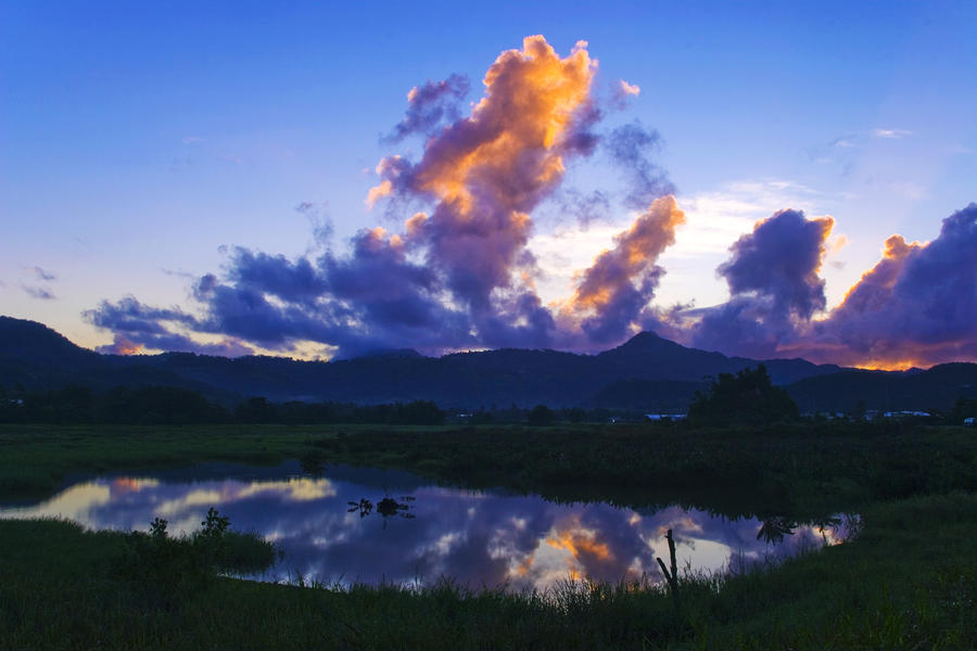 Dawn-Cul De Sac Valley- St Lucia #1 Photograph by Chester Williams