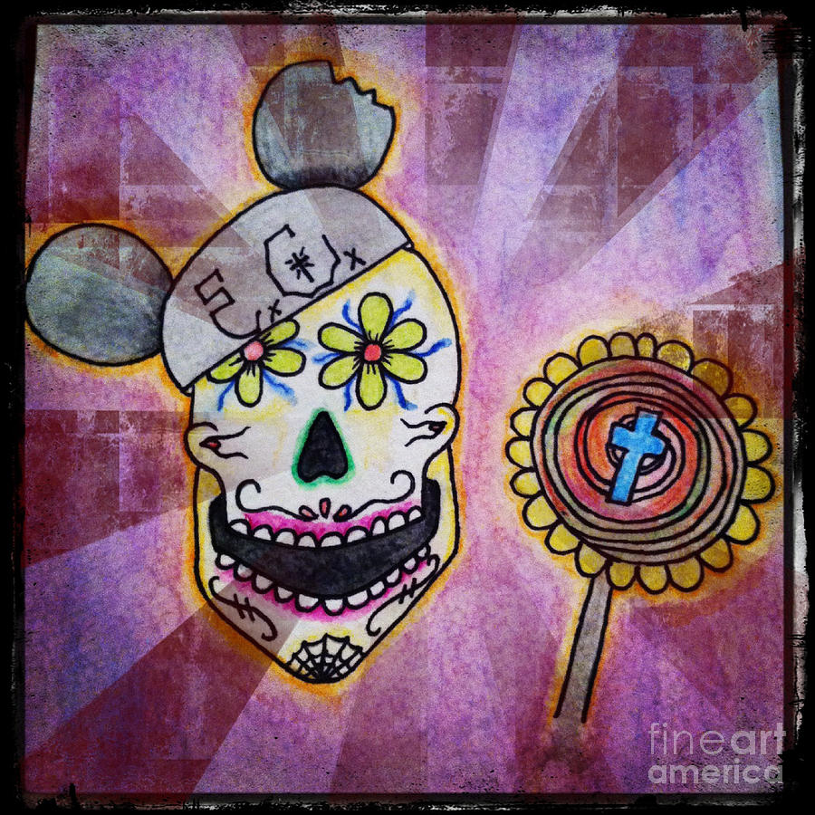 Dead Mouseketter #1 Mixed Media by Esteve Calavera - Pixels