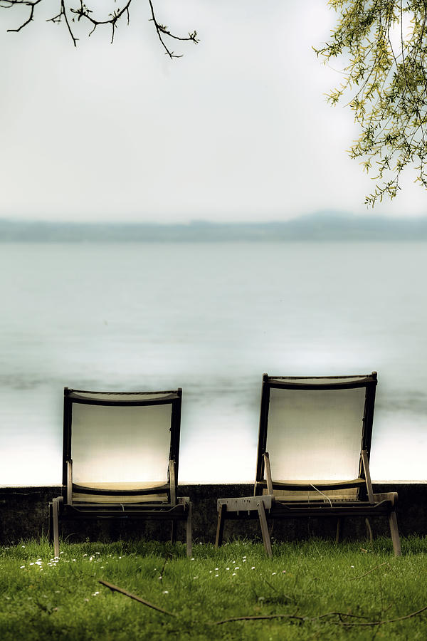 Mountain Photograph - Deck Chairs #1 by Joana Kruse