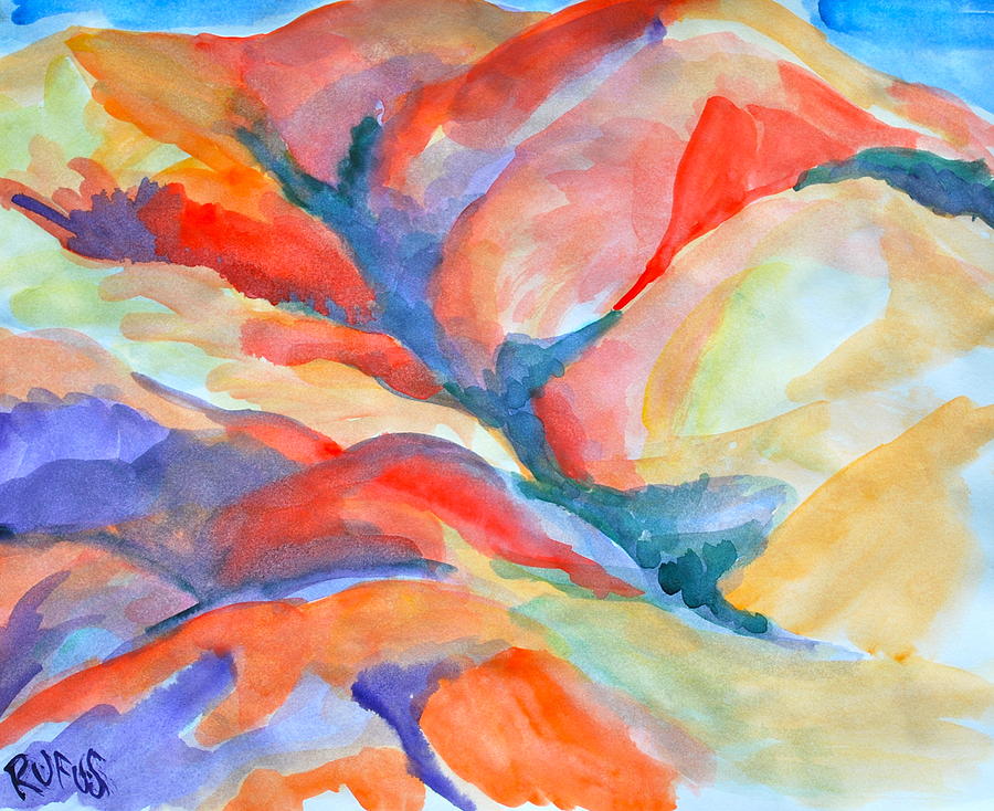 Desert Painting - Desert Landscape by Rufus Norman Desert Painting - Desert Landscape by Rufus Norman