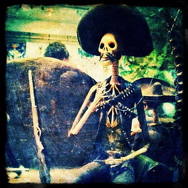 Skeleton Photograph - Dia De Los Muertes Pirate #1 by Natasha Marco