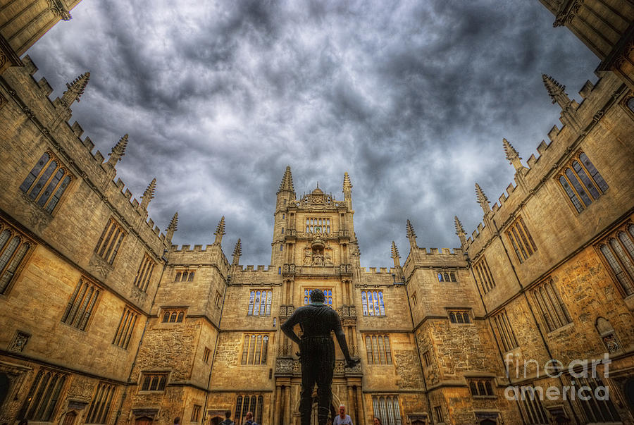 Divinity School - Oxford #1 Photograph by Yhun Suarez