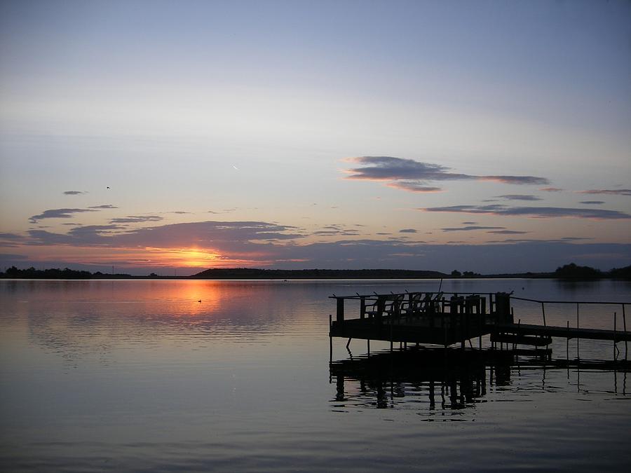 Dock Silhouette Photograph by Jason McClure