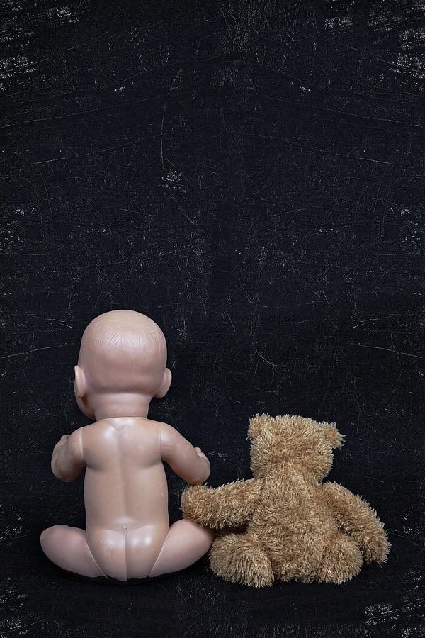 Toy Photograph - Doll And Bear #1 by Joana Kruse