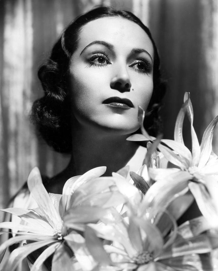 Dolores Del Rio, Portrait Ca. 1934 Photograph by Everett