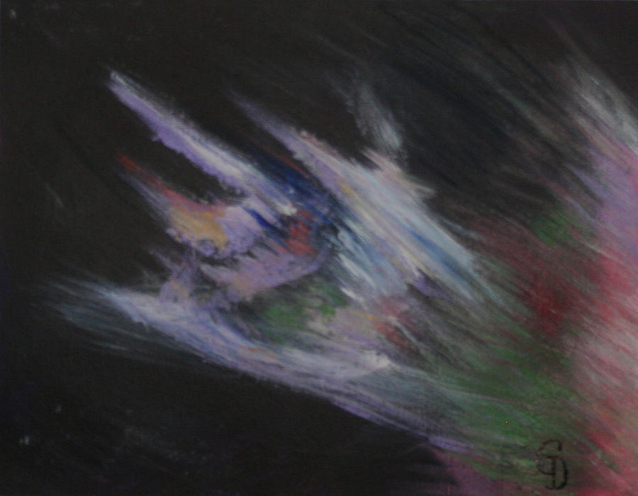 Dragons Breath #2 Painting by Gail Daley