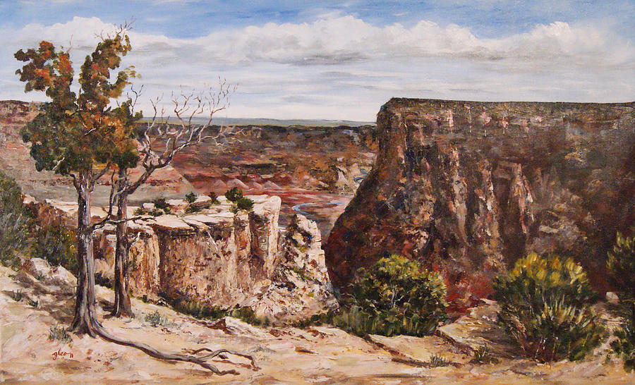 Easter on the Edge #1 Painting by George Richardson