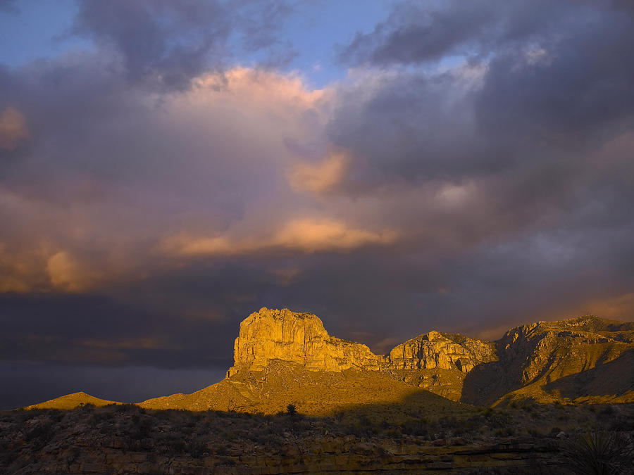El Capitan Guadalupe Mountains National #1 Photograph by Tim Fitzharris