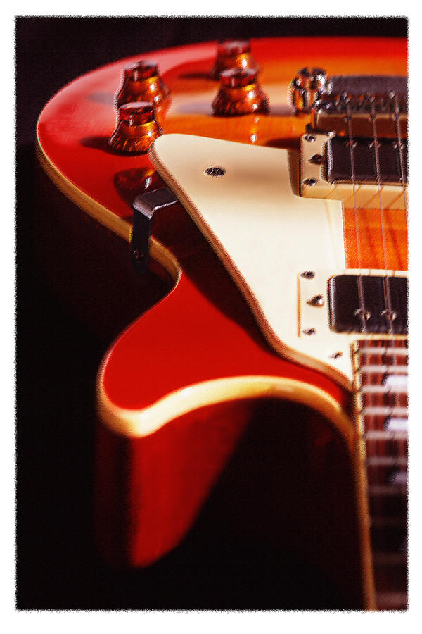 Vintage Guitar Photograph - Electric Guitar I by Mike McGlothlen