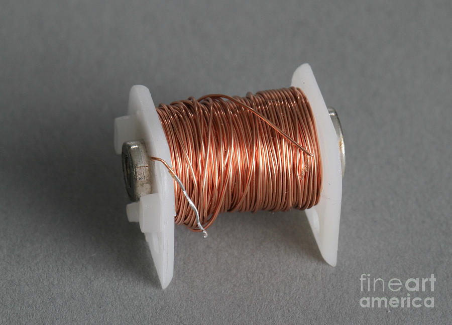 Enamel Coated Copper Wire #1 Photograph by Photo Researchers