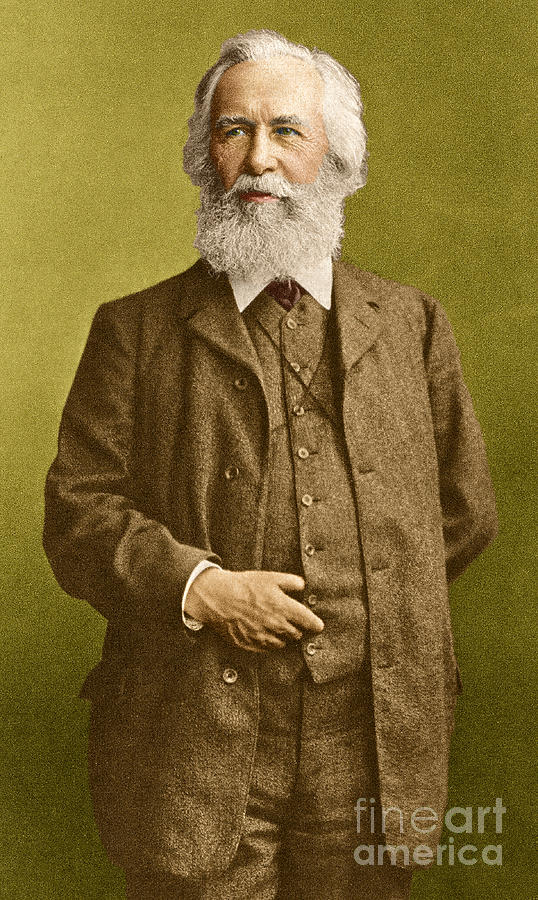Ernst Haeckel, German Biologist #1 Photograph by Science Source
