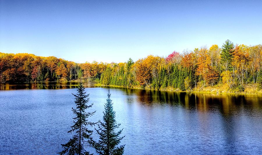 Fall Colors Lake Photograph by Kirk Stanley | Fine Art America