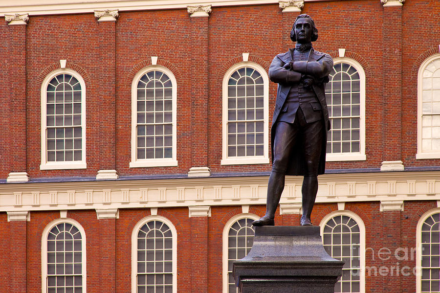 Boston Photograph - Faneuil Hall #1 by Brian Jannsen