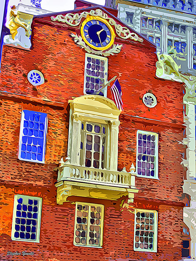 Faneuil Hall #2 Digital Art by Stephen Younts