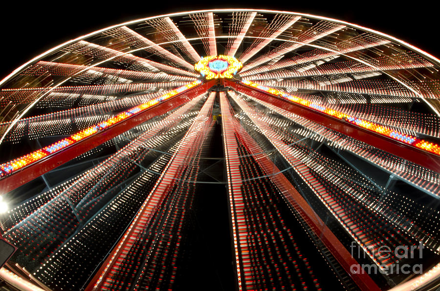 Ferris wheel #1 Photograph by Mats Silvan