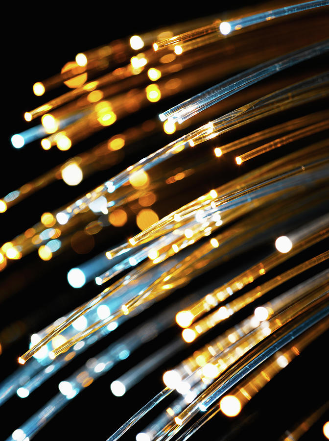 Fiber Optic Cable Photograph by Jeffrey Hamilton