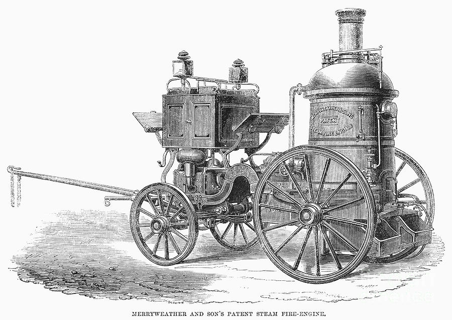 Fire Engine, 1862 Photograph by Granger | Pixels