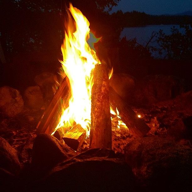 Instagram Photograph - Fire #fire #nh #newhampshire #1 by Danielle Mcneil