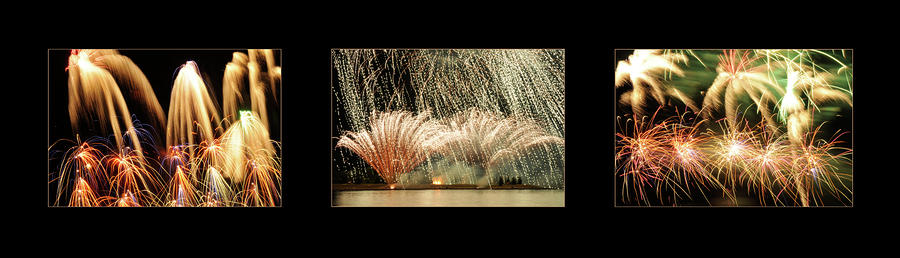 Fireworks Photograph - Fire in the sky series-4 #1 by Angelito De Jesus